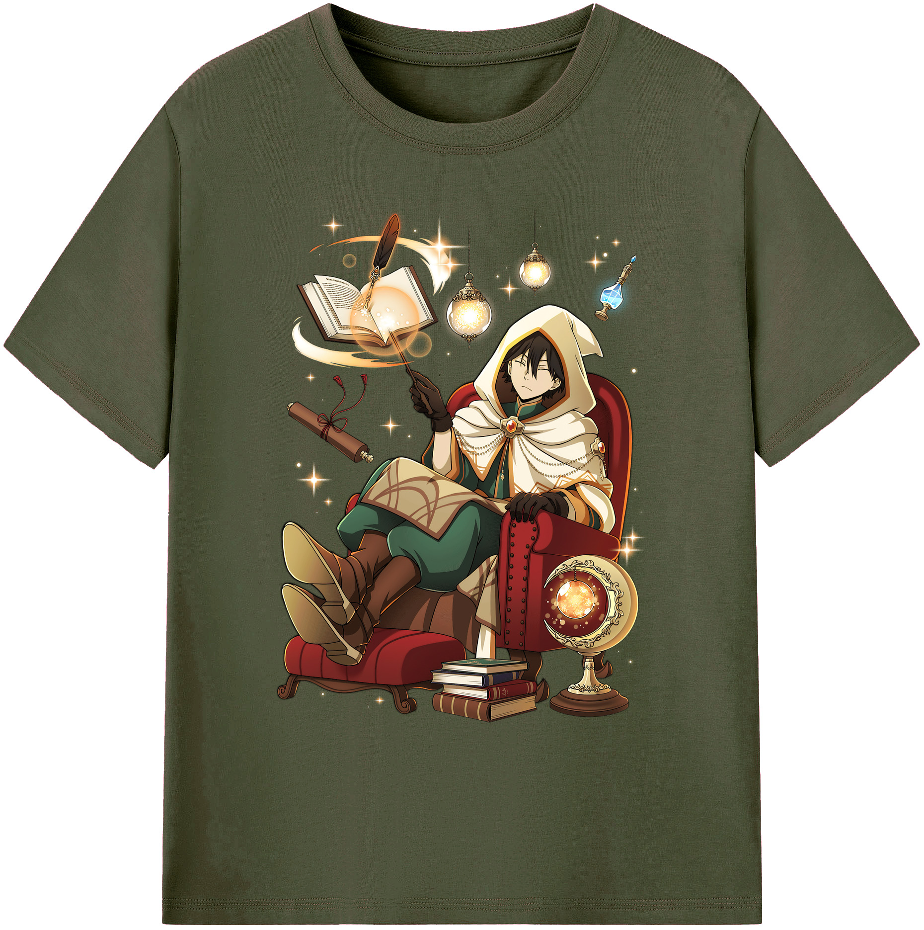 （画像用） 文豪ストレイドッグス Bungo Stray Dogs 綿100％ メンズ半袖Tシャツ｜肌触りやわらか＆通気性